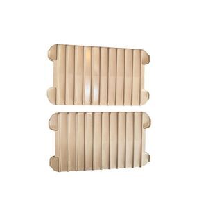 Anchor Hocking Bacon Tray Rack Set Brown Kitchenware
